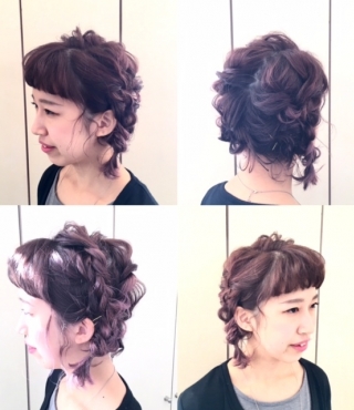 おさげスタイル/ヘアアレンジ