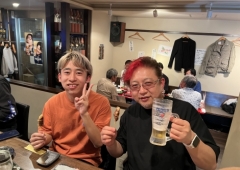 サシ飲み🍺